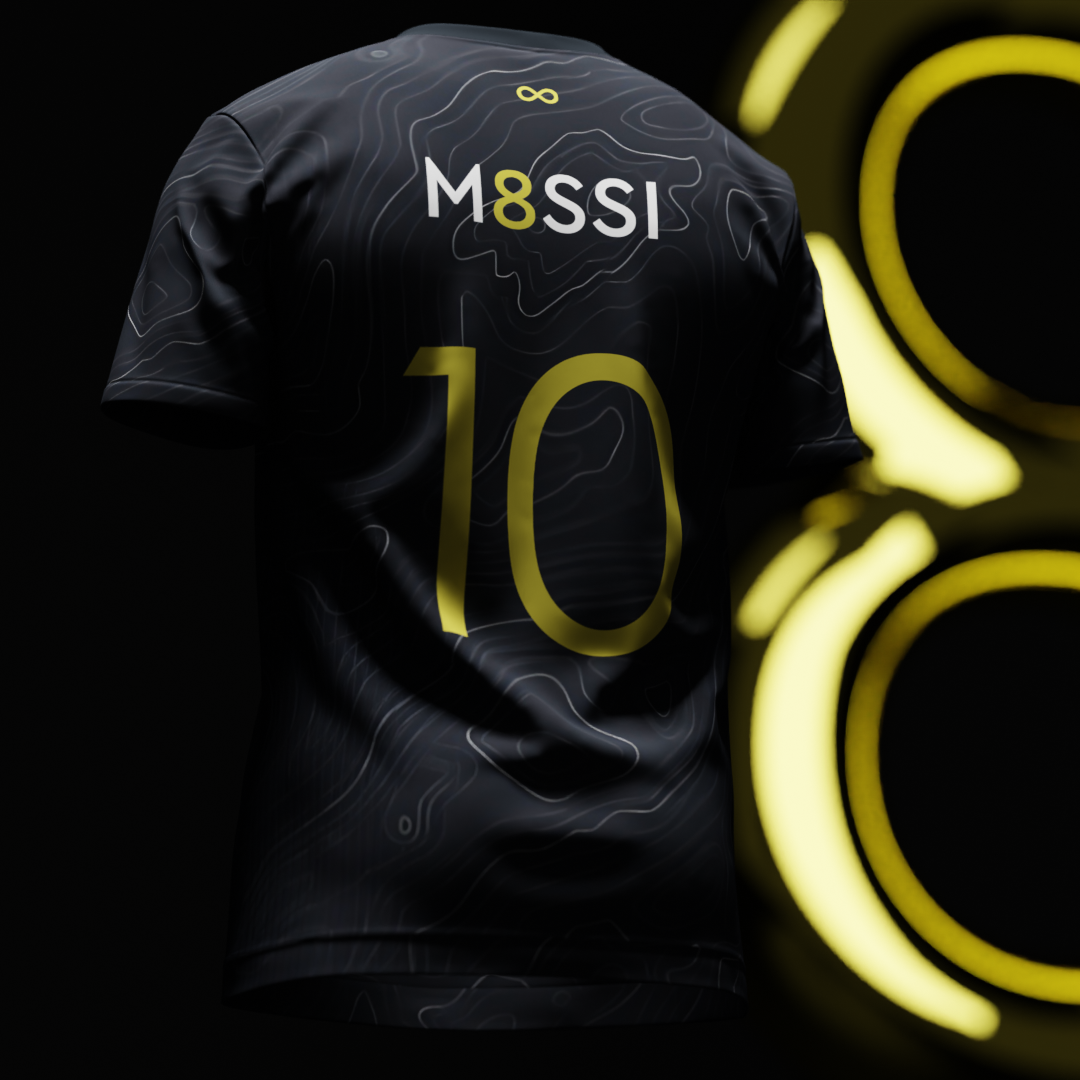 Maillot Edition Limitée - Lionel Messi 8 Ballons d'Or